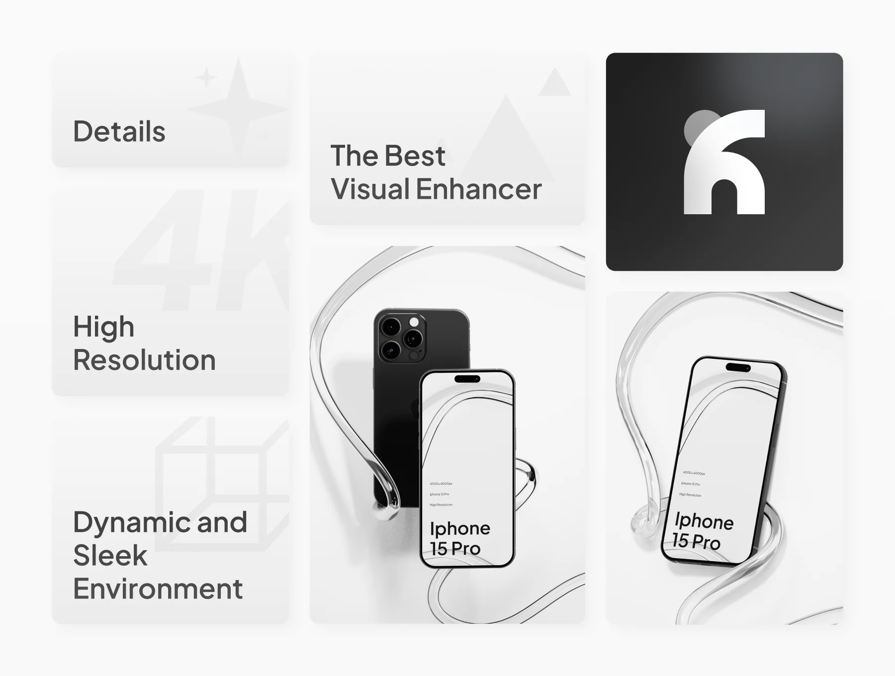 Beninc - iPhone 15 Pro Minimalist Mockup 6