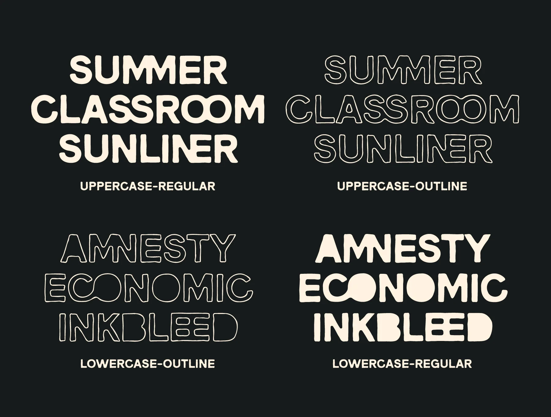 Benniter - Rough Hand Drawn Font 2