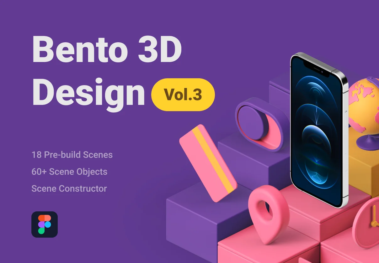 Bento 3D Design Vol.3