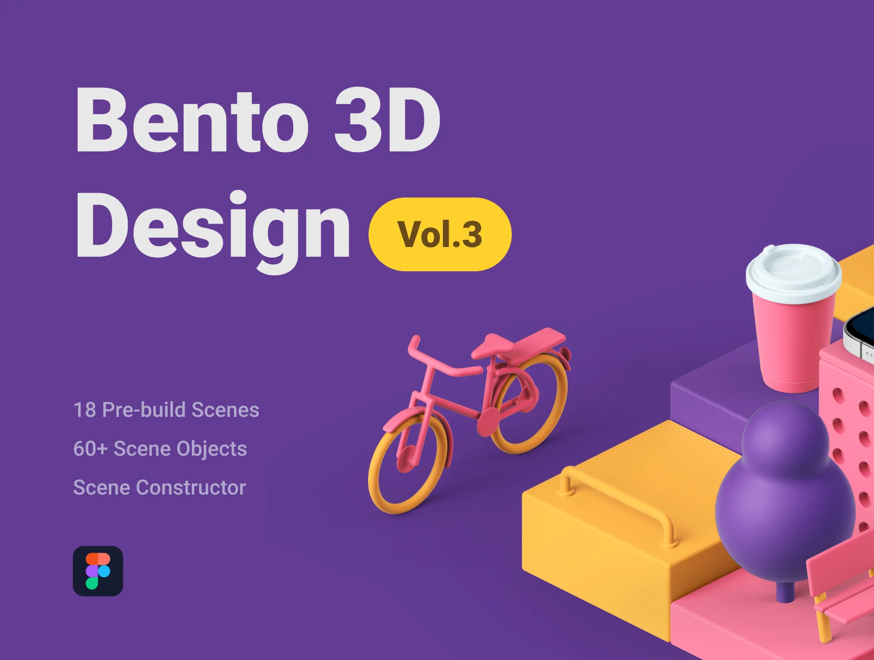 Bento 3D Design Vol.3
