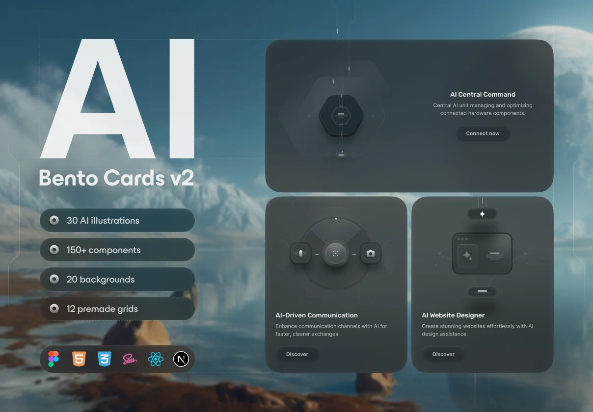 🍱 Bento Cards: AI