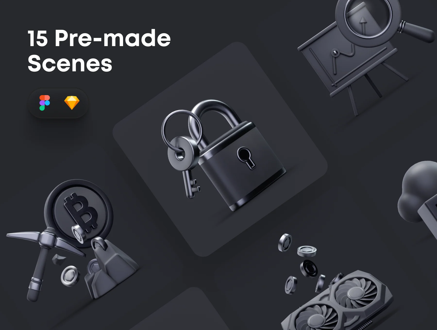 Bento Matte 3D Fintech 4