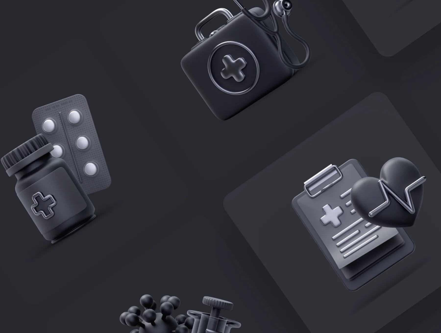 Bento Matte 3D Medicine 7