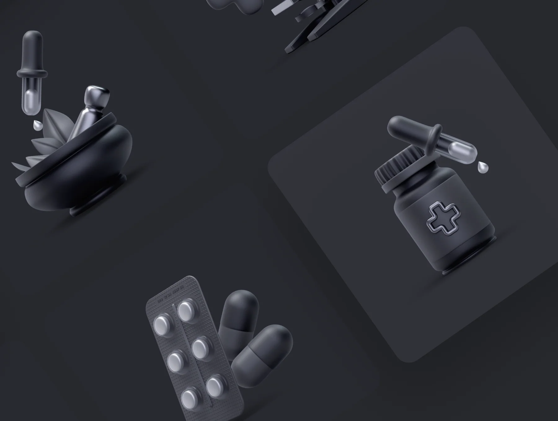 Bento Matte 3D Medicine 8