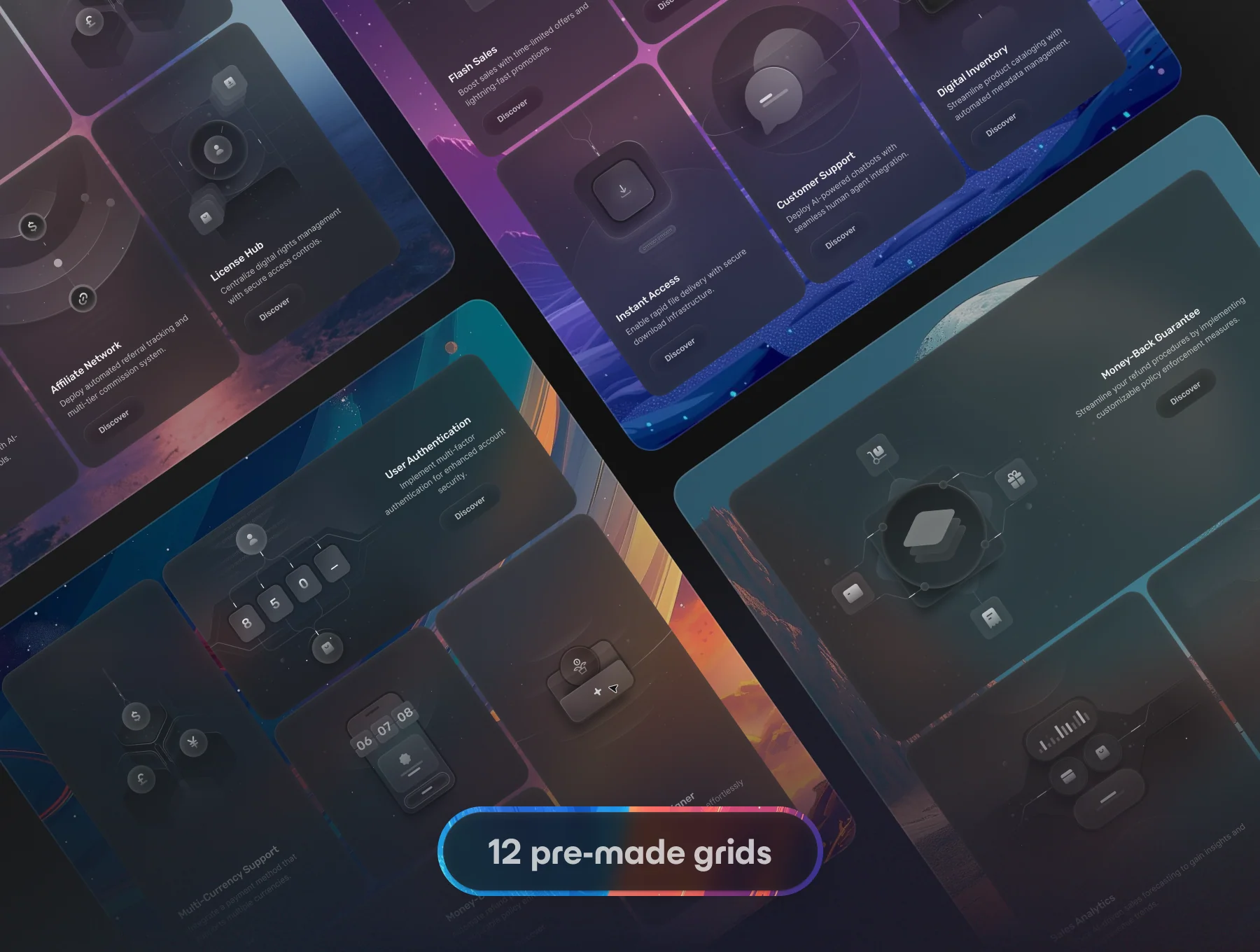 🍱 Bento Cards: E-commerce 3
