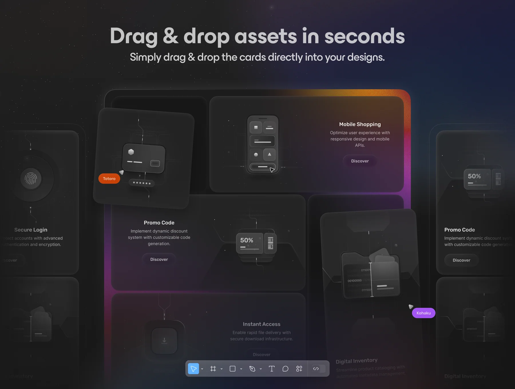 🍱 Bento Cards: E-commerce 4