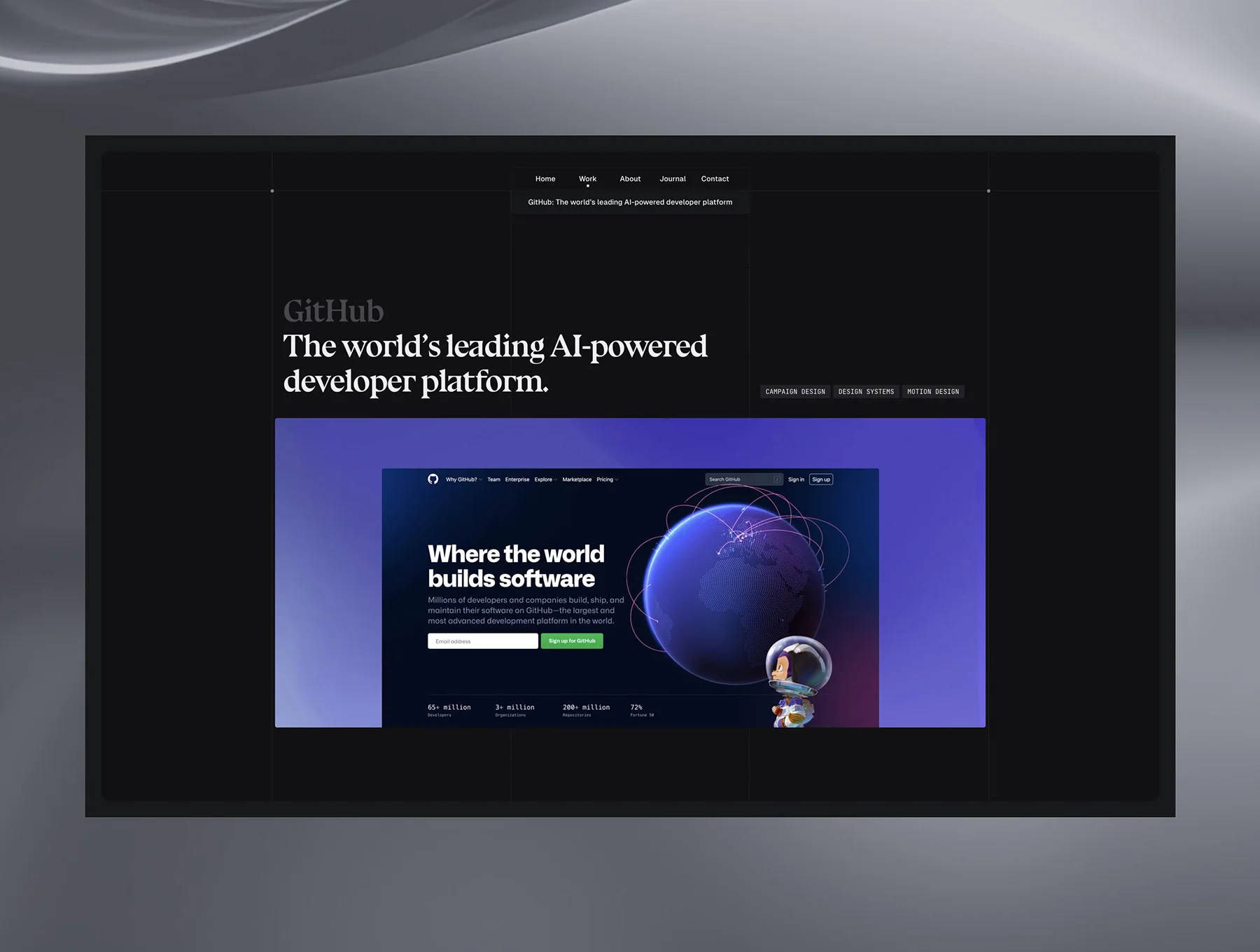 Benton — Personal Portfolio Framer Template 2