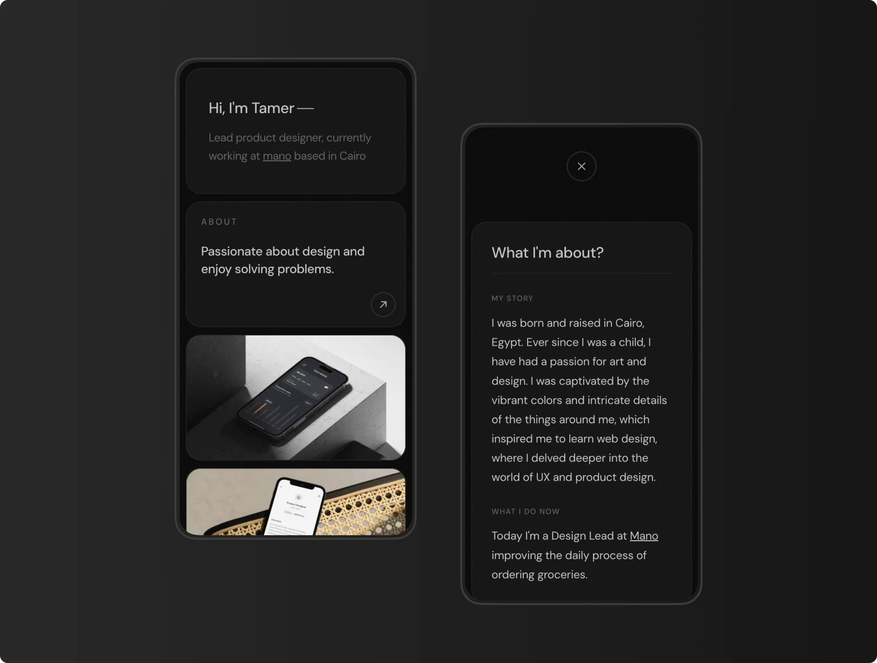 BentoX – Personal Portfolio Framer Template 4