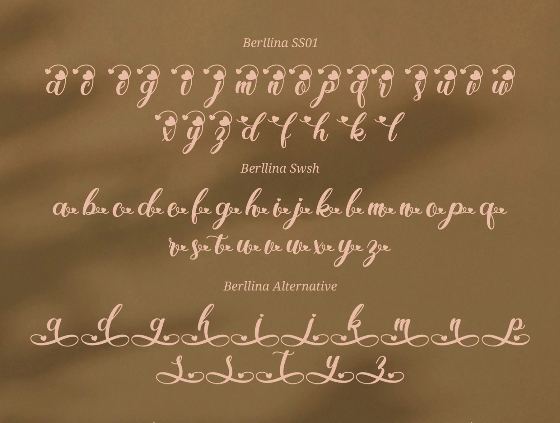 Berllina - Script Font 4