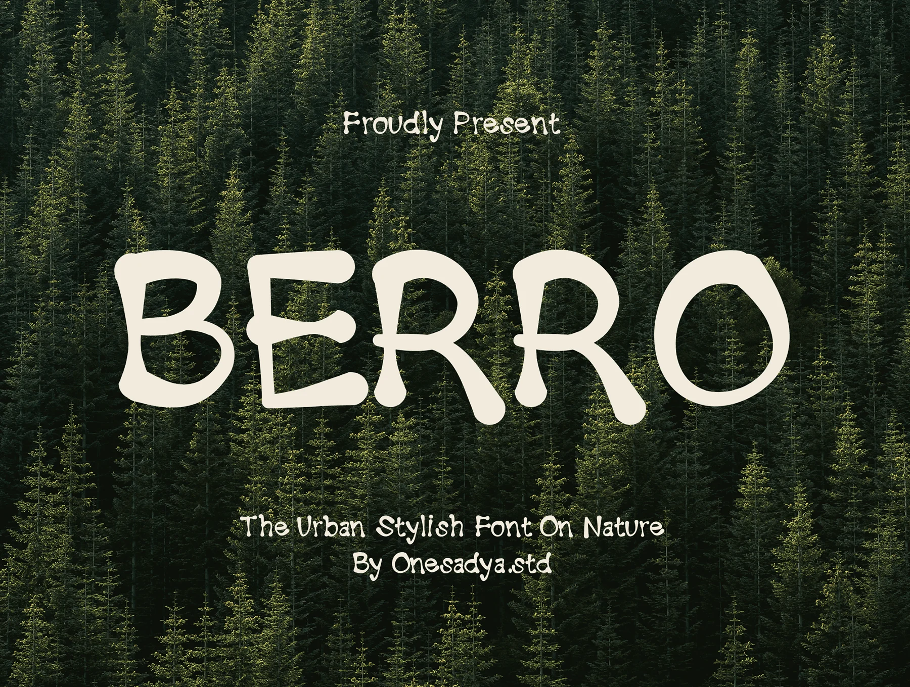 Berro – Handdrawn Display Typeface