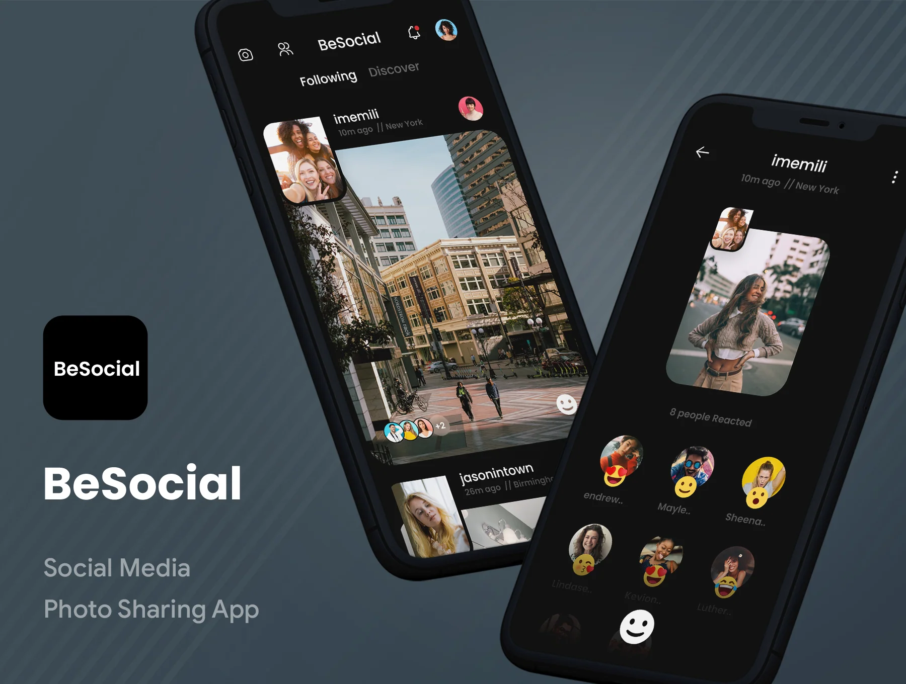 BeSocial Media Photo Sharing App 3