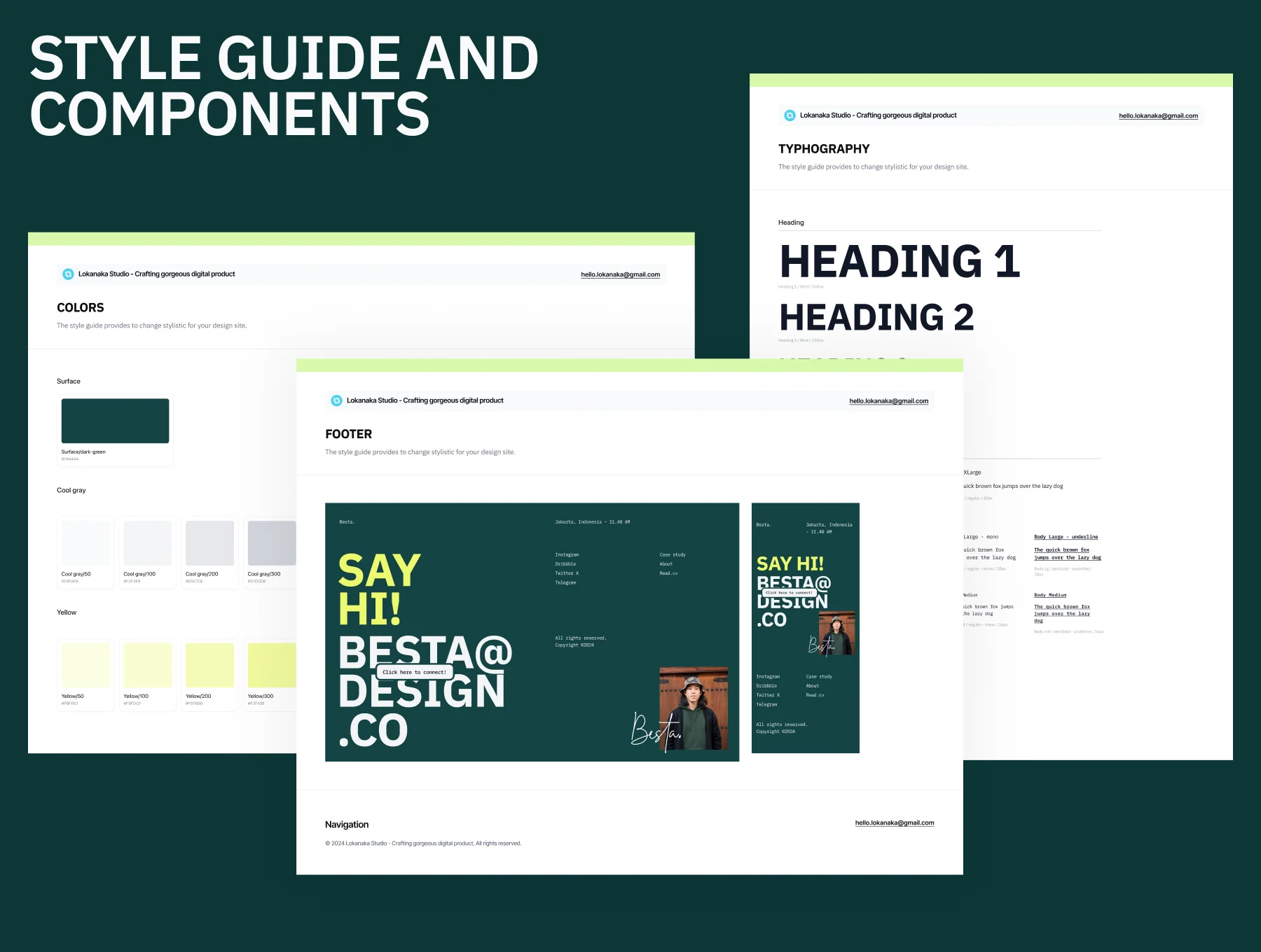 Besta - Designer Portfolio Website Design 8