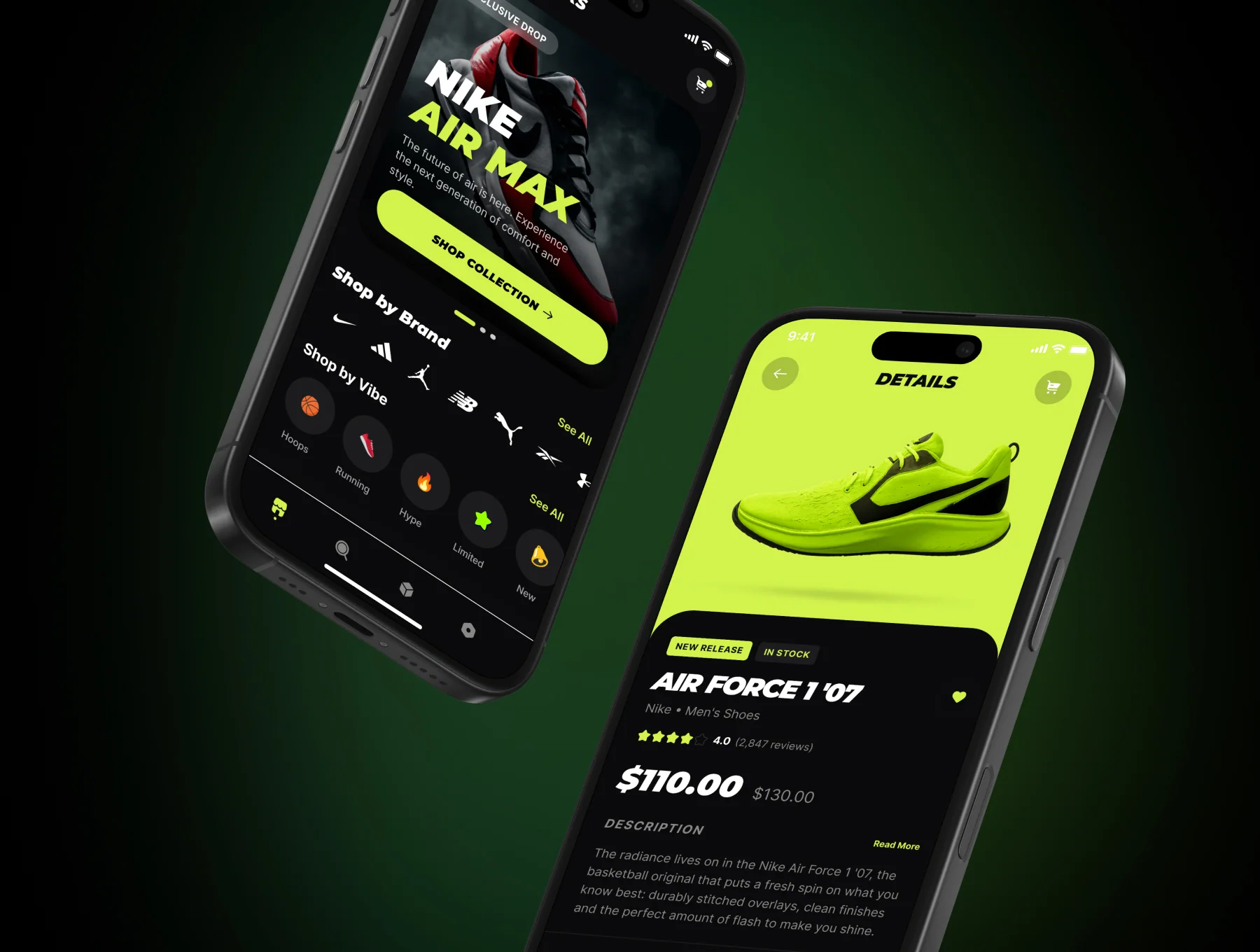 BestKicks - Sneaker E-Commerce - Mobile App UI Kit 2