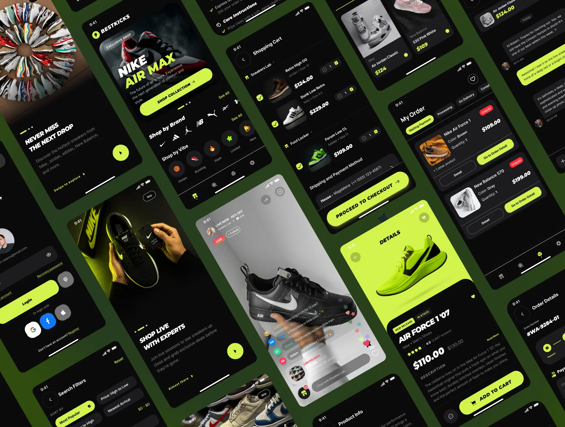 BestKicks - Sneaker E-Commerce - Mobile App UI Kit 4