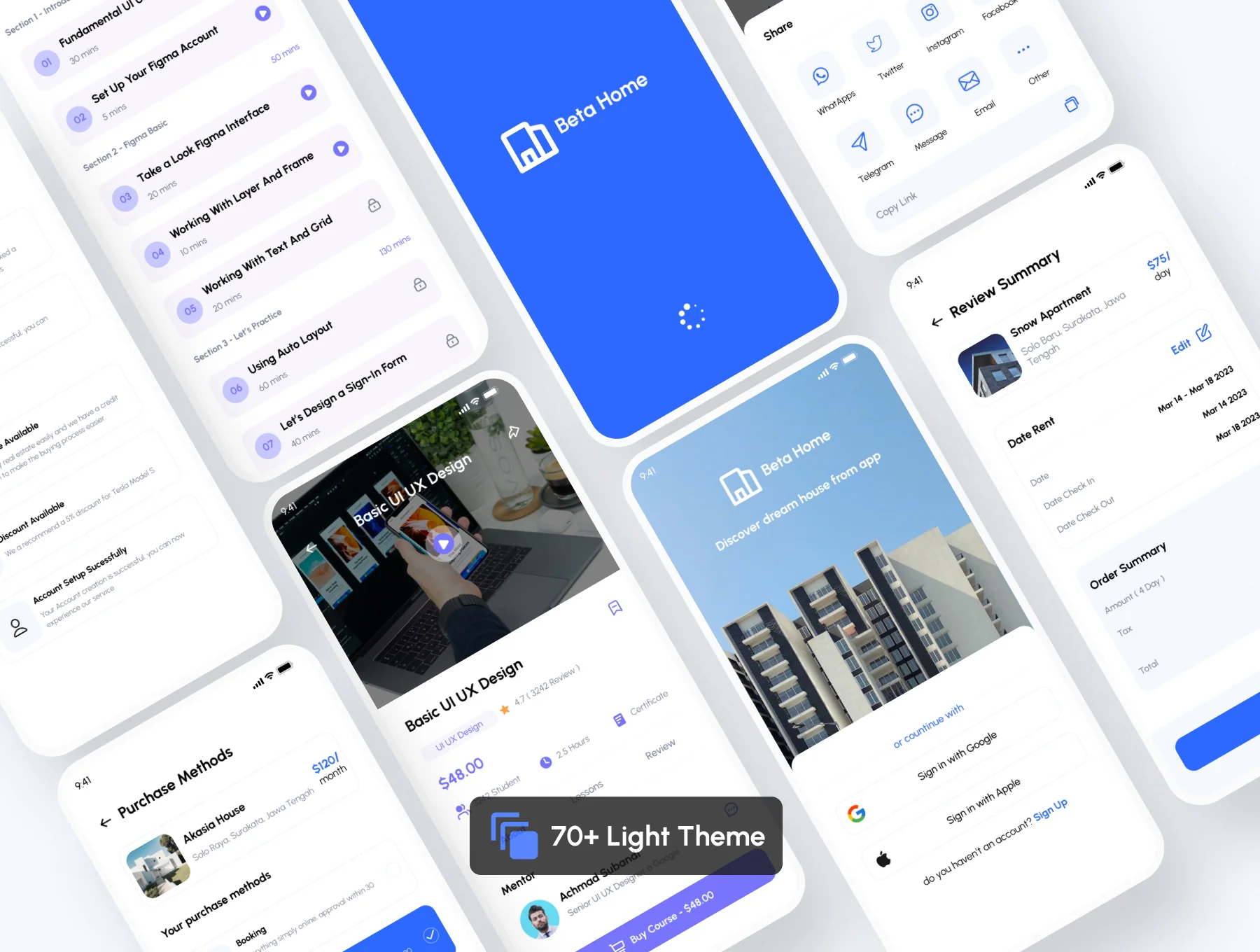 Beta Home - Real Estate Apps UI Kit 6
