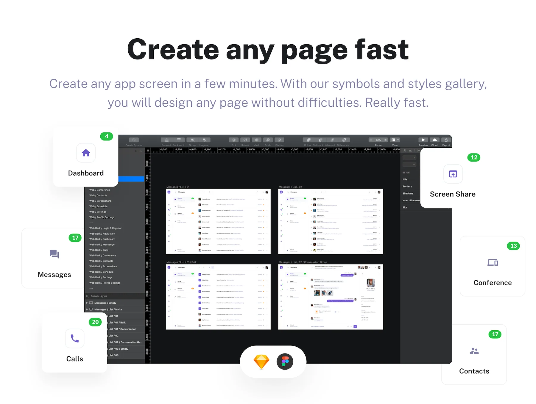 BetaCall UI Kit 8