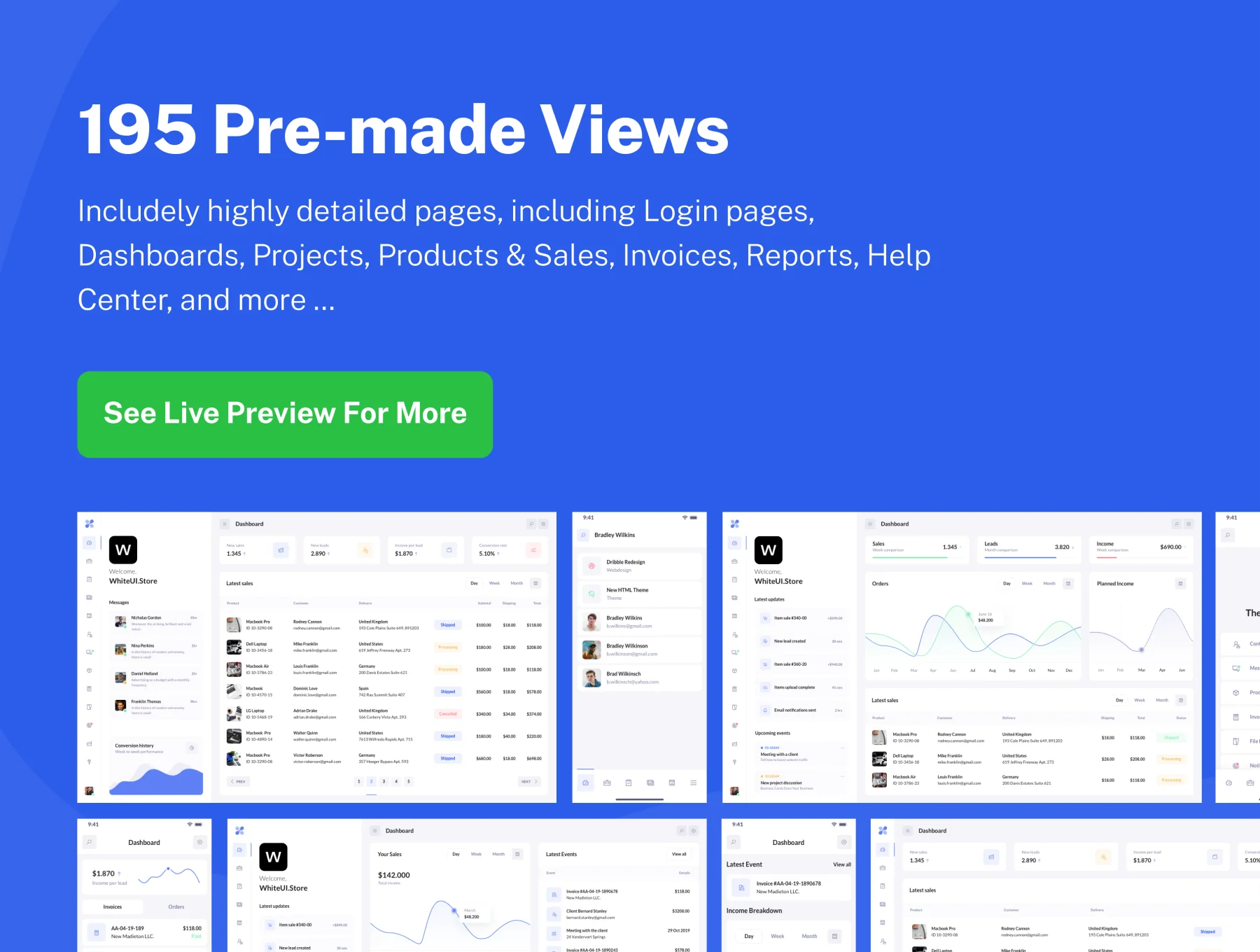 BetaCRM HTML Templates 7