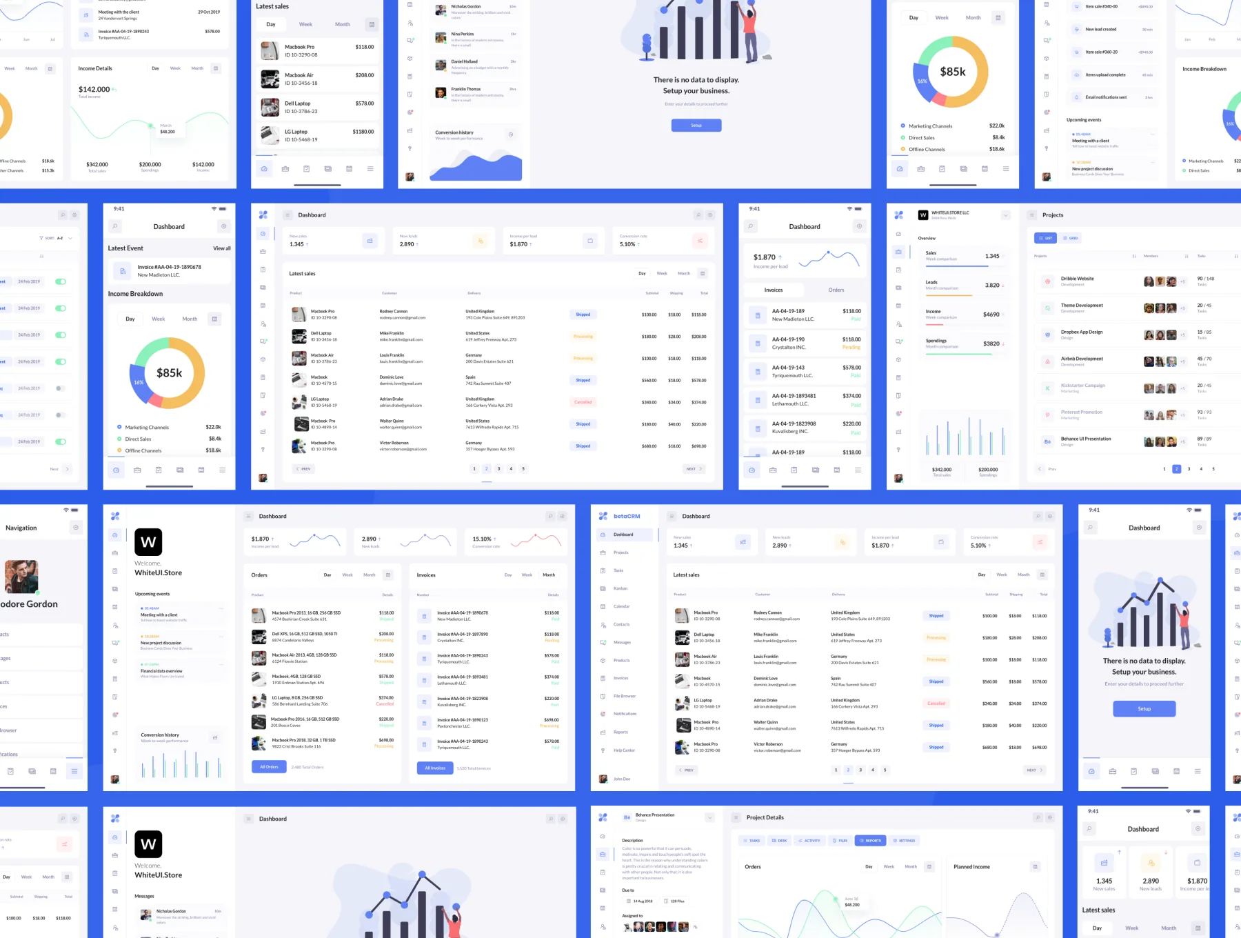 BetaCRM HTML Templates 8