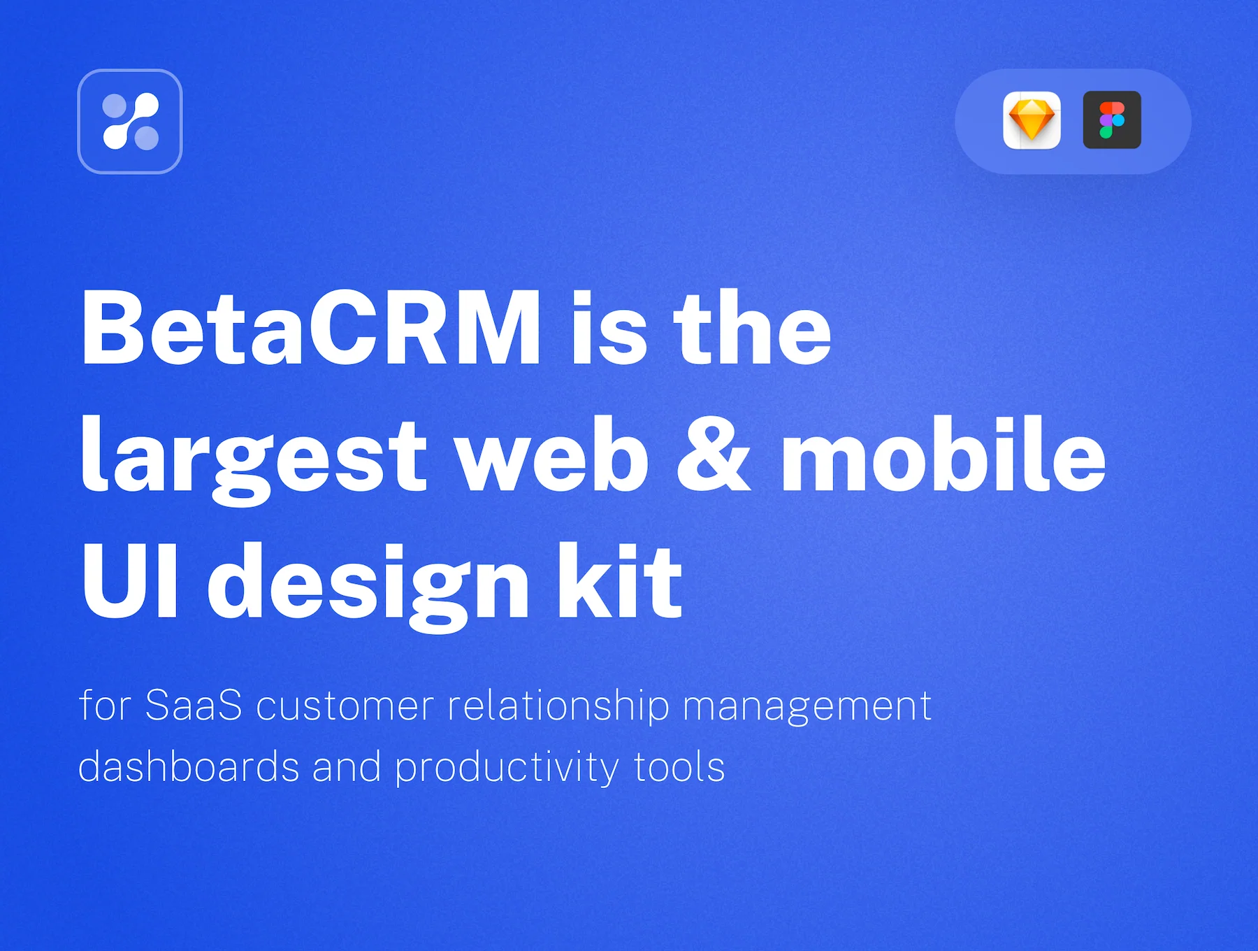 BetaCRM UI Kit for SaaS Dashboards