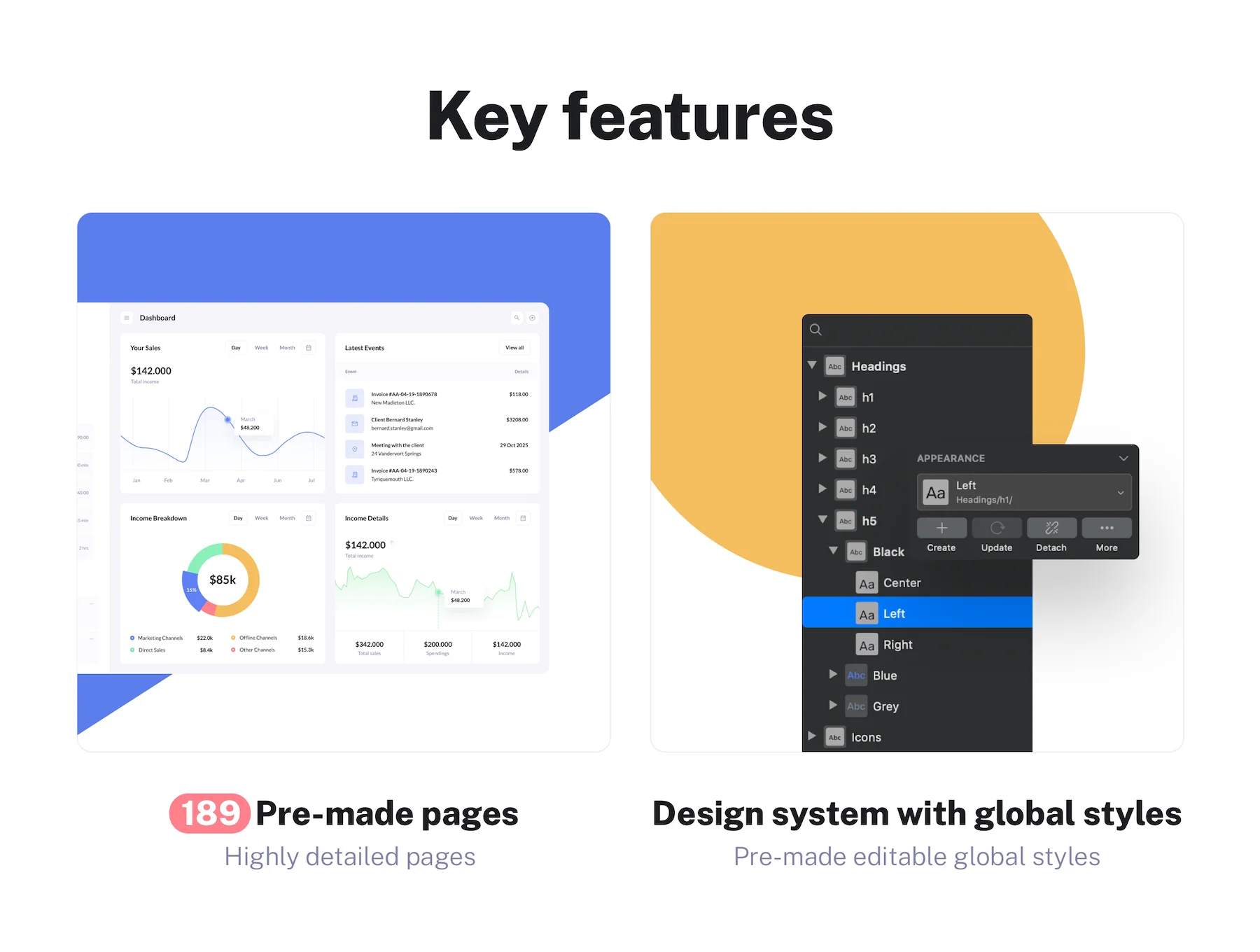 BetaCRM UI Kit for SaaS Dashboards 3