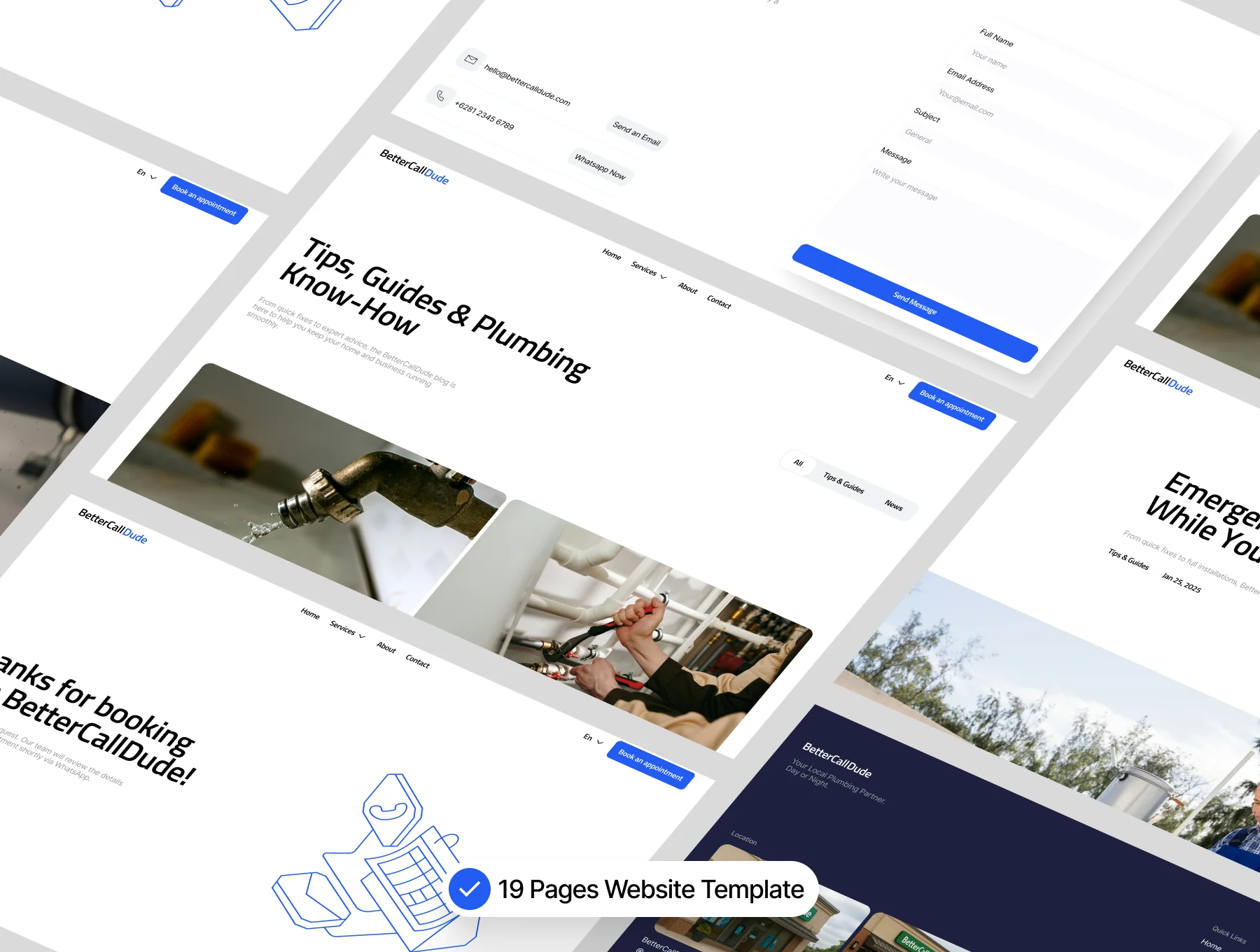 Better Call Dude - Service Business Website Template 3