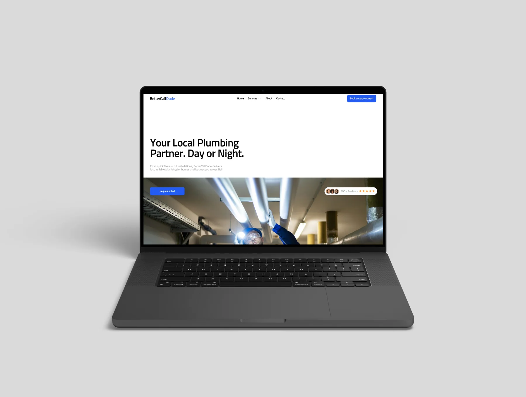 Better Call Dude - Service Business Website Template 6