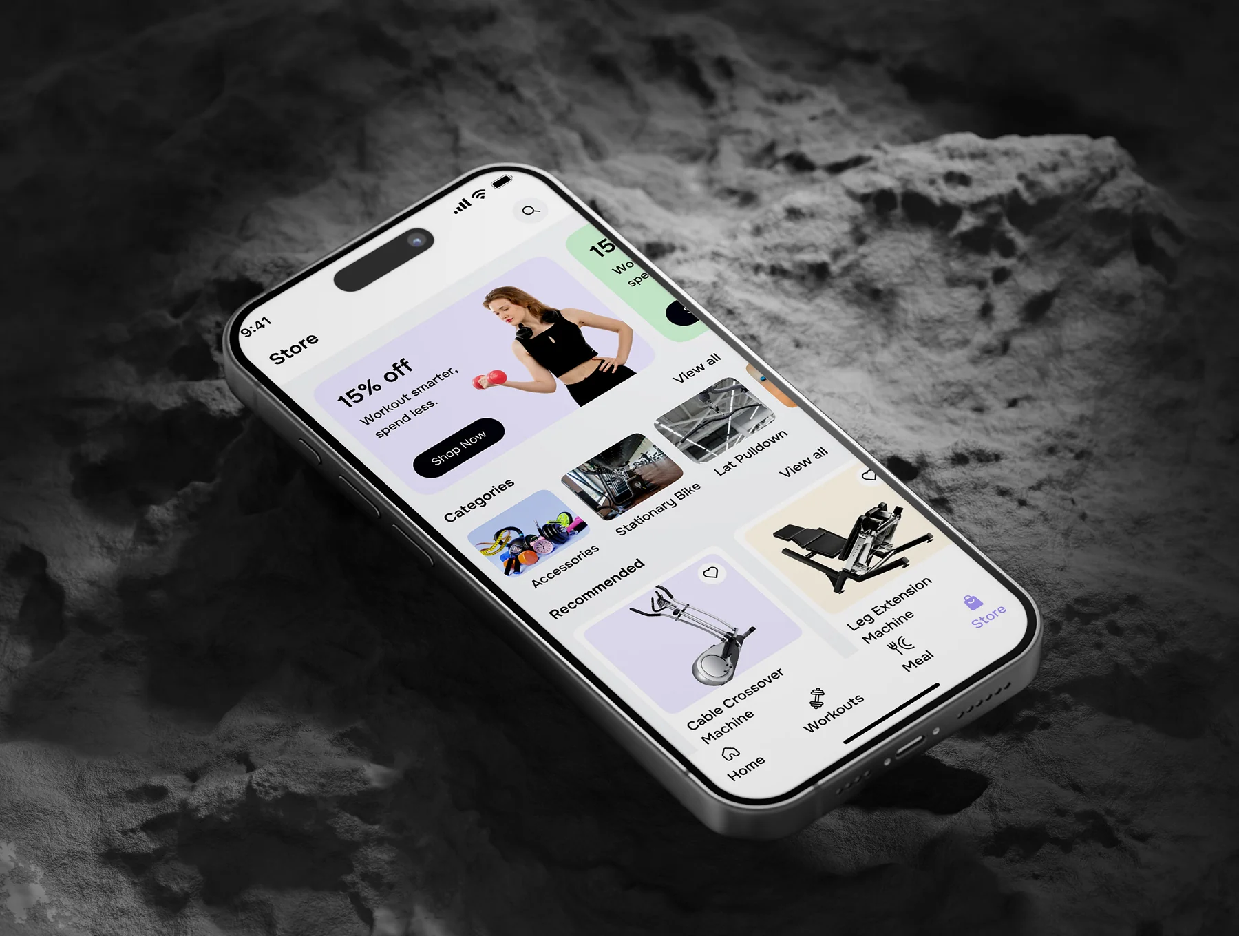 Betterfit me with Store App UI Kit 8