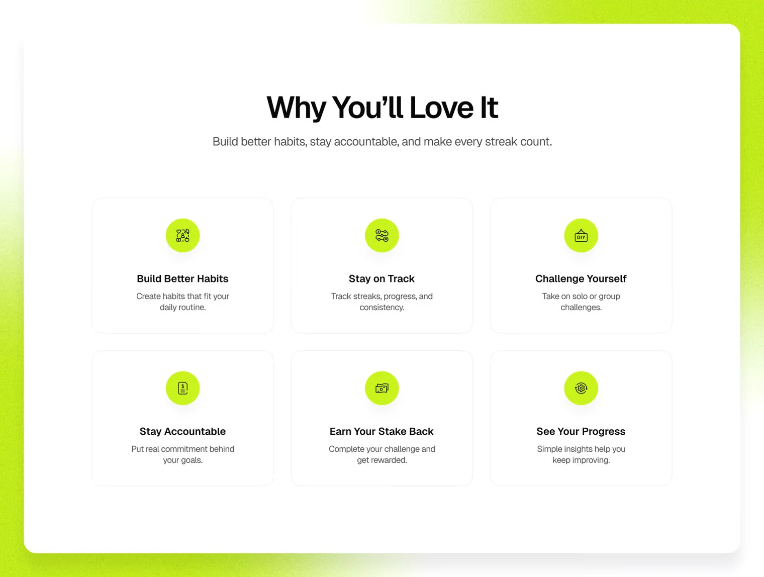 BetterU Habit Staking App UI Kit for Figma 5
