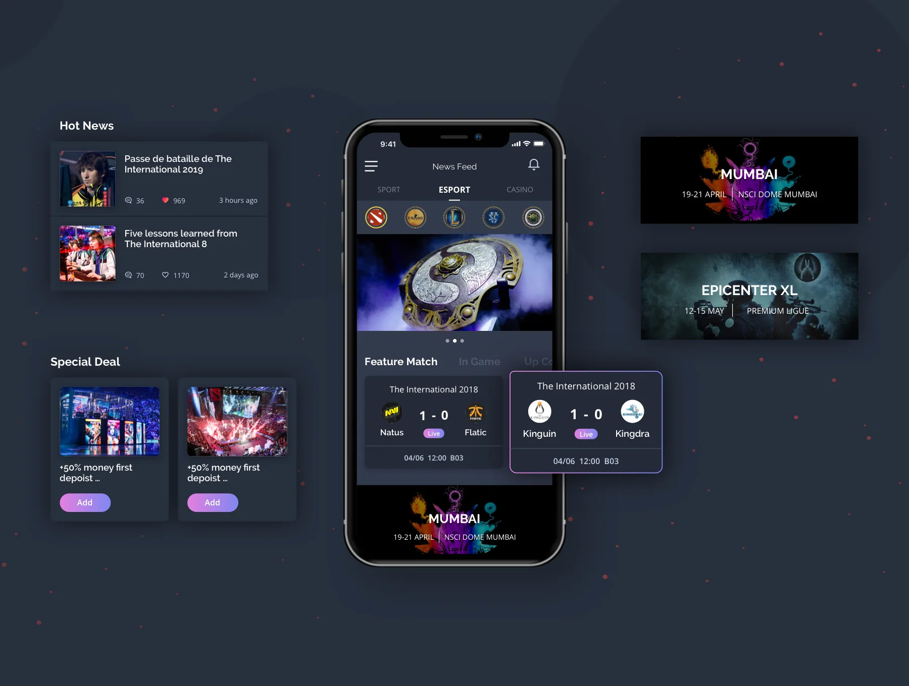 Bettor - Mobile UI KIT