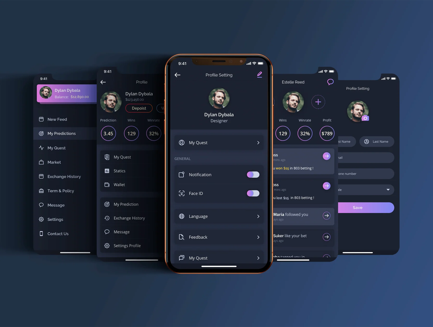 Bettor - Mobile UI KIT 3