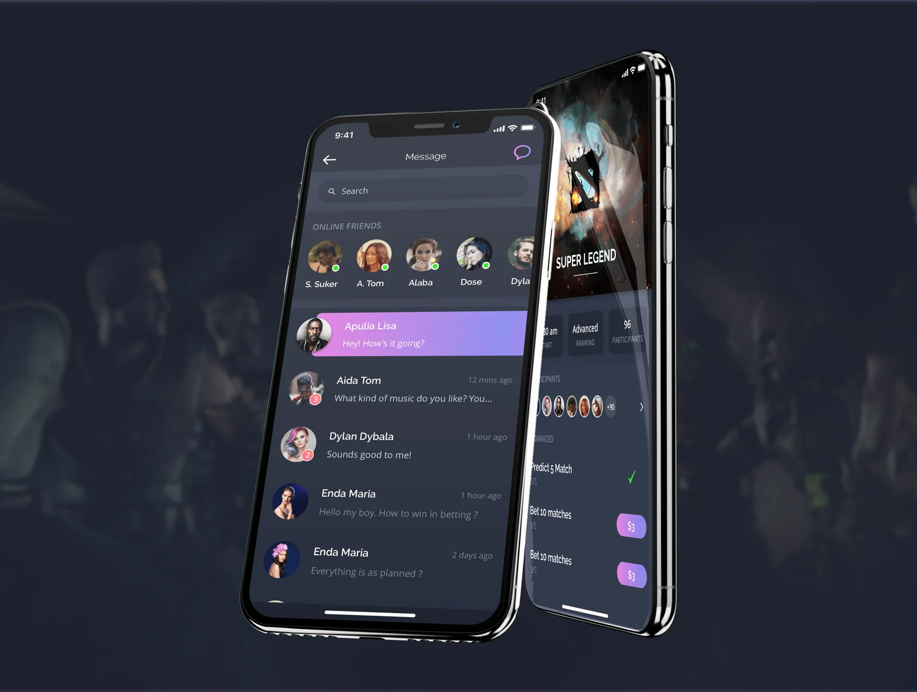 Bettor - Mobile UI KIT 6
