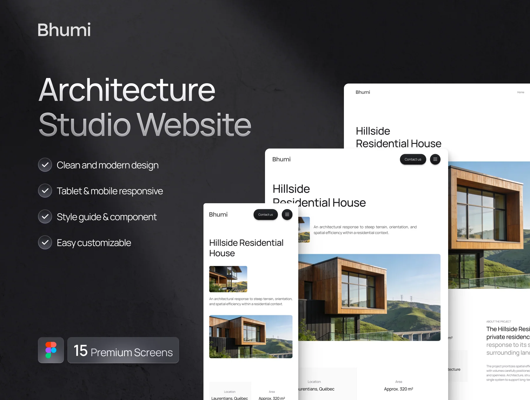 Bhumi - Architecture Studio Website