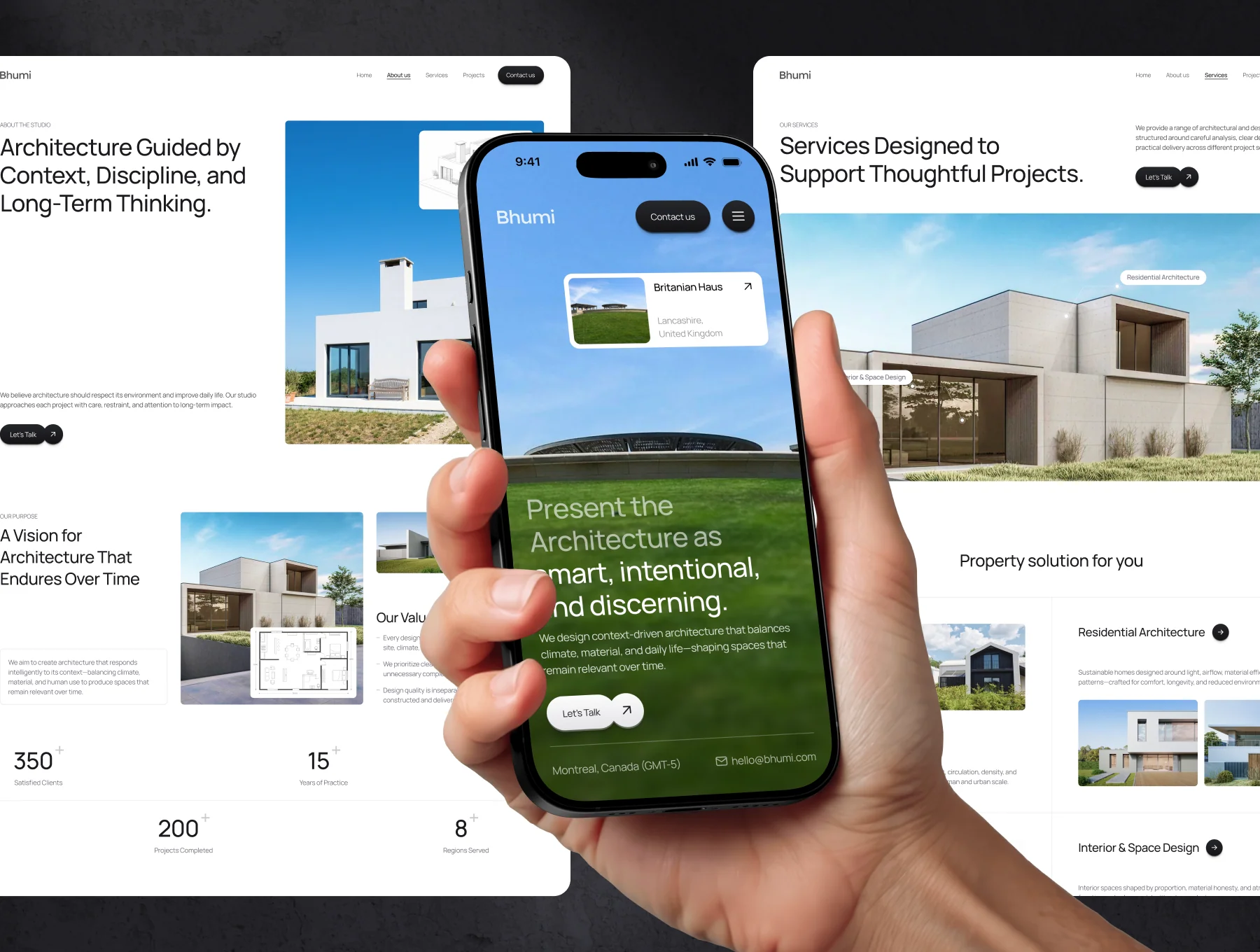 Bhumi - Architecture Studio Website 4