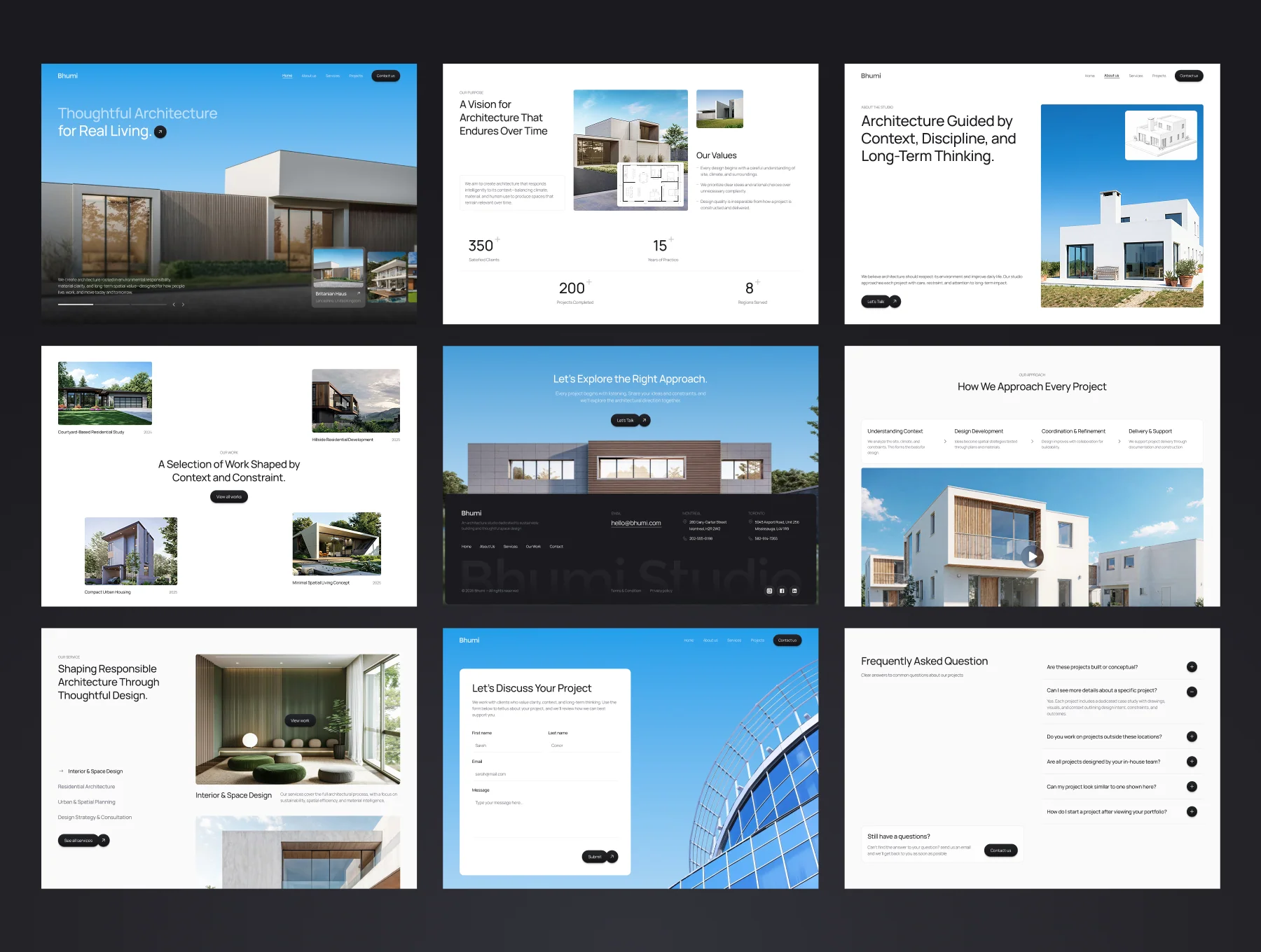 Bhumi - Architecture Studio Website 5