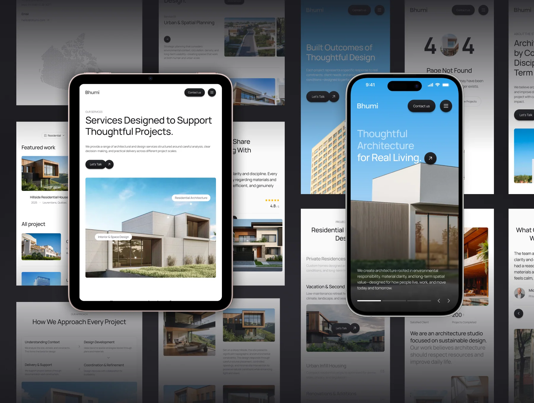Bhumi - Architecture Studio Website 6