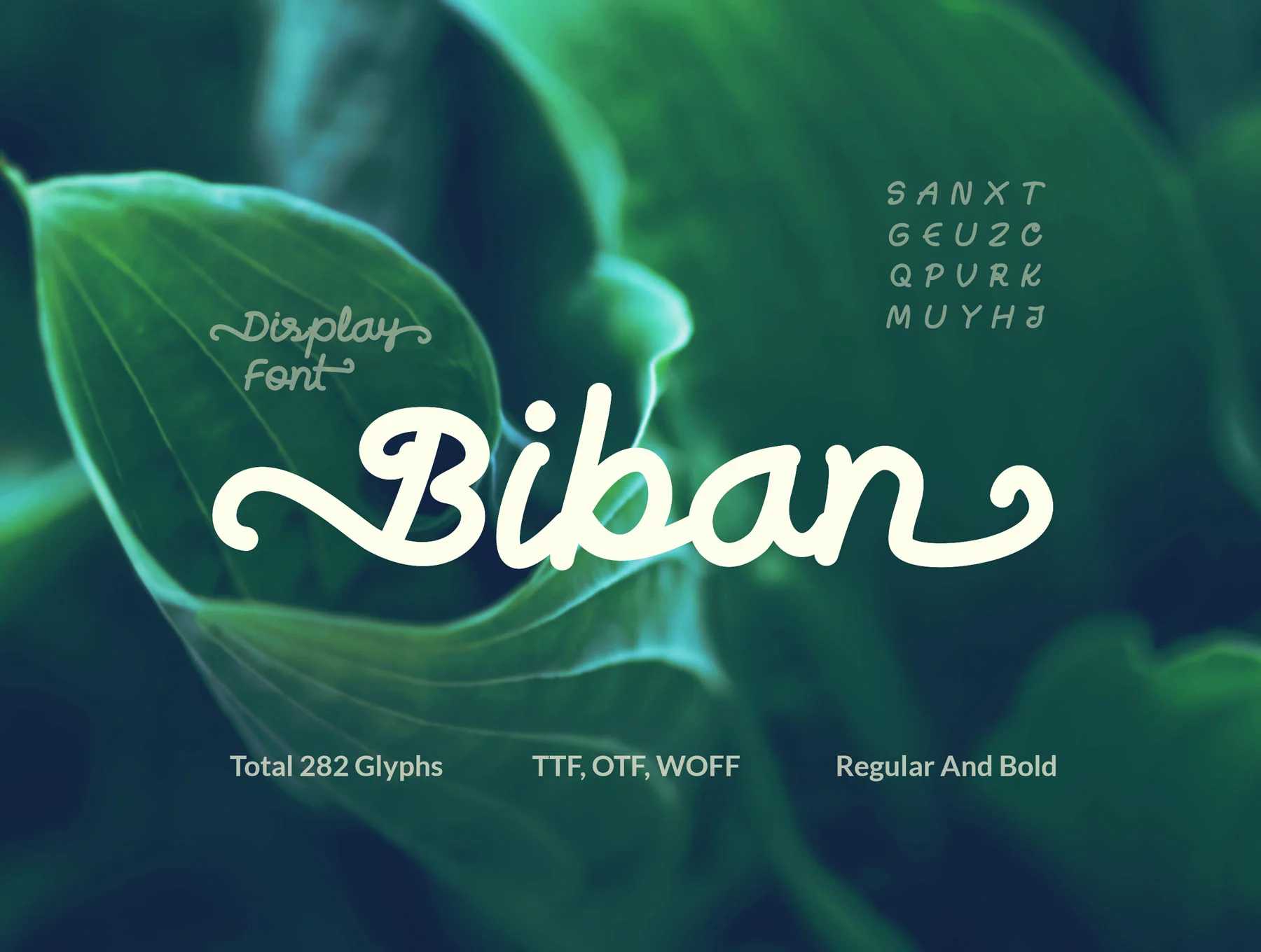 Biban Handwritten Script