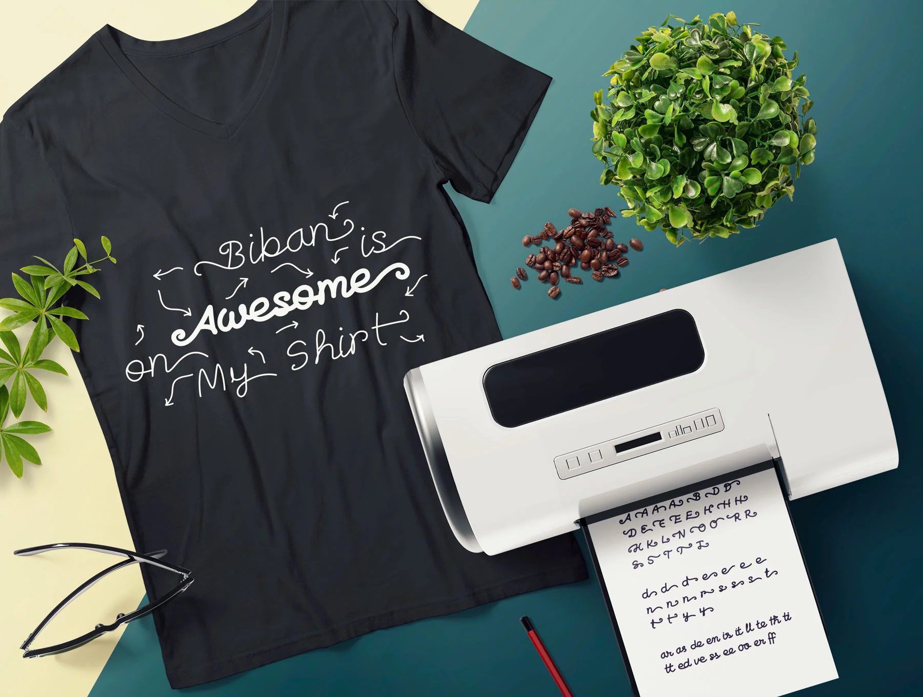 Biban Handwritten Script 4