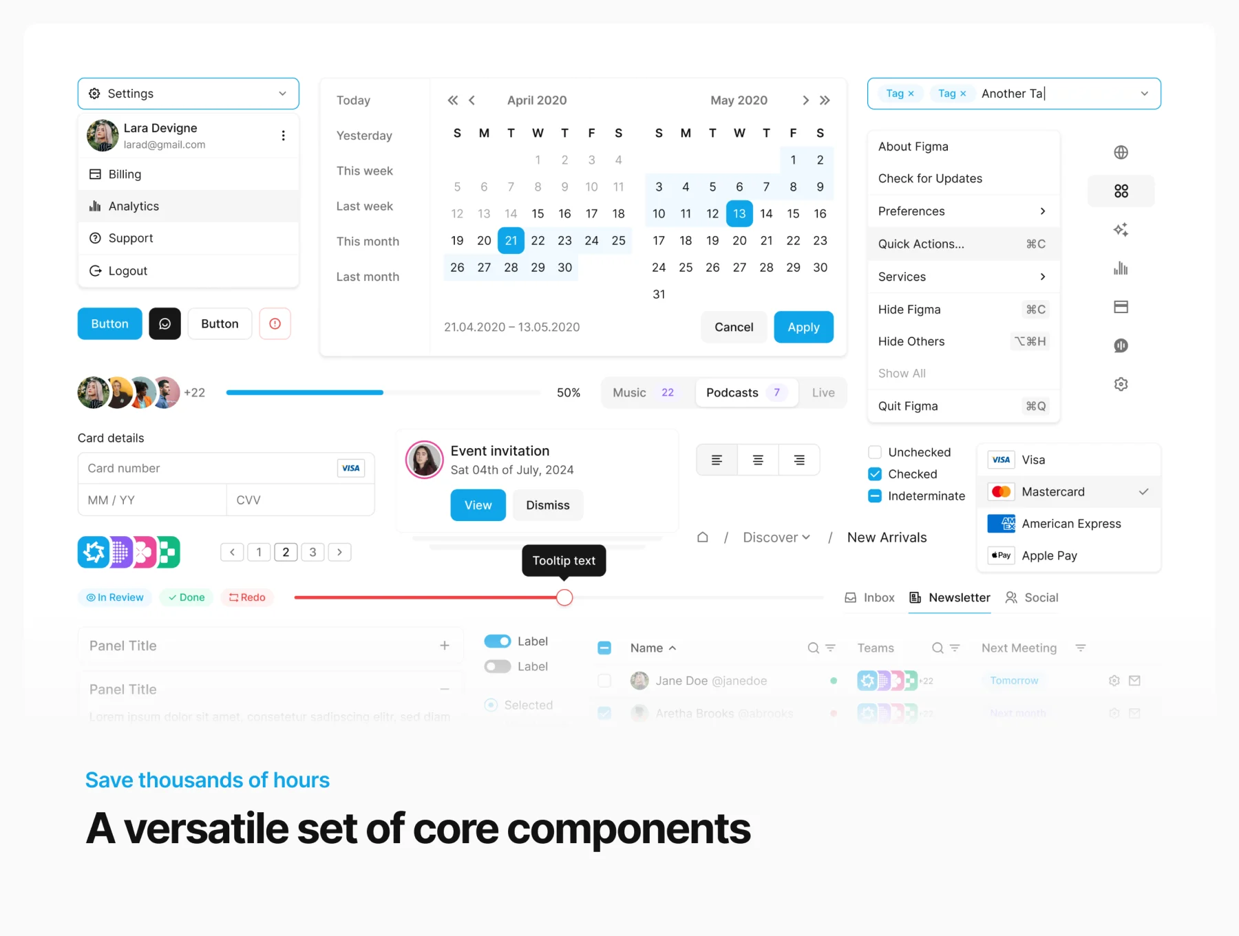 Bica 7 – Figma Design System 2