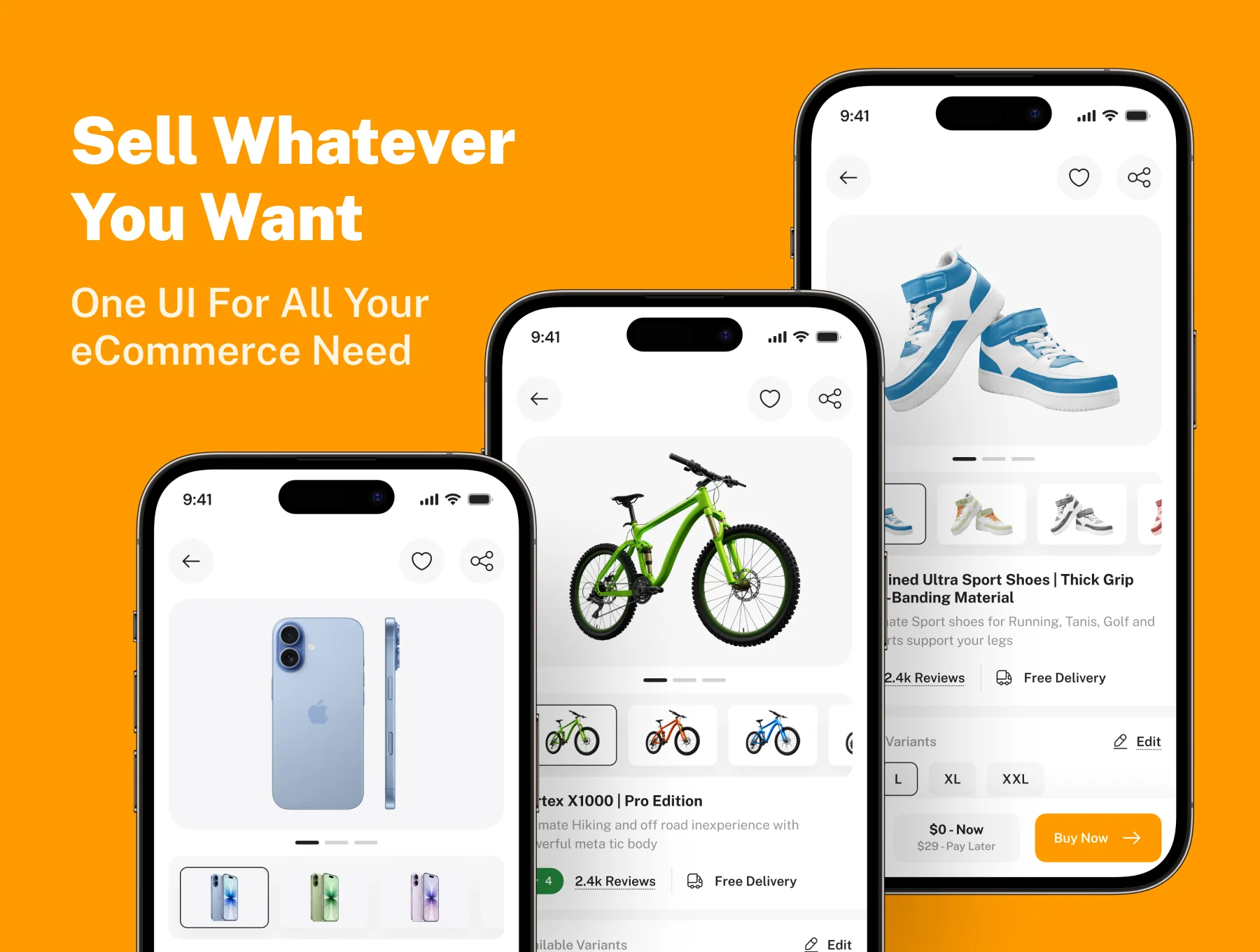 BicyCart – Single Vendor E-Commerce App UI Kit 2