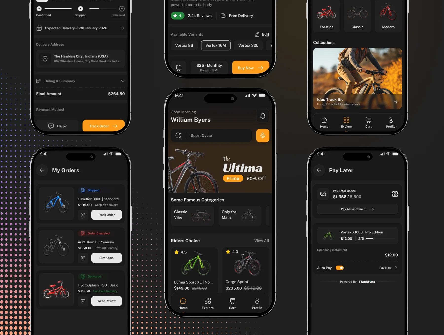 BicyCart – Single Vendor E-Commerce App UI Kit 8