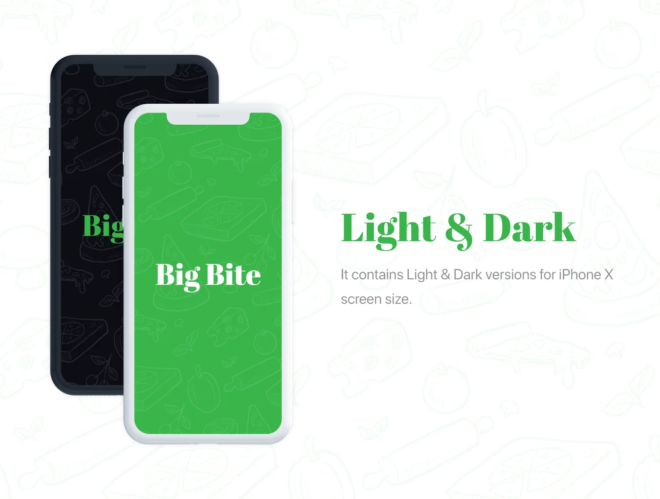 Big Bite iOS UI Kit 2