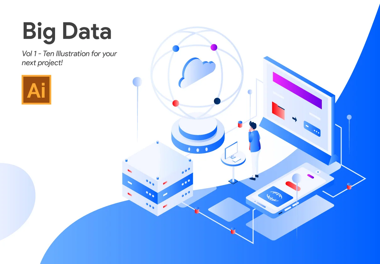 Big Data Illustration Vol 1