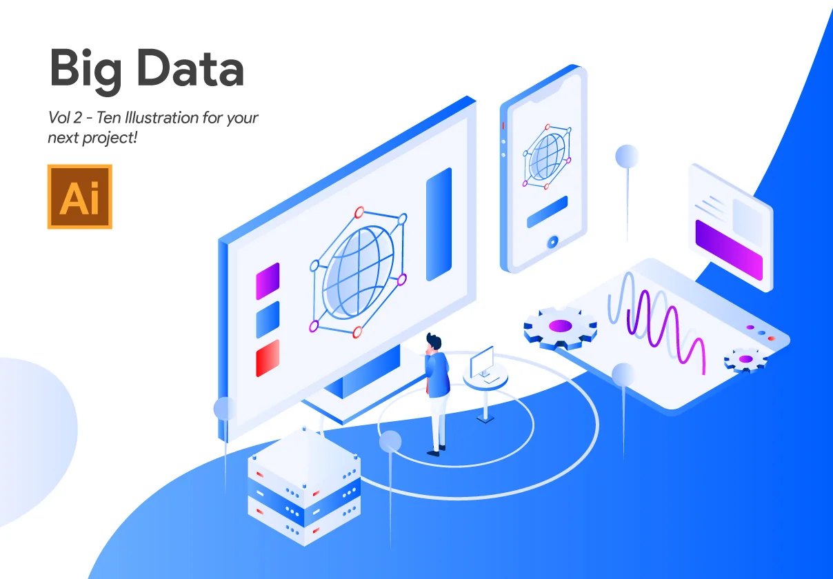 Big Data Illustration Vol 2