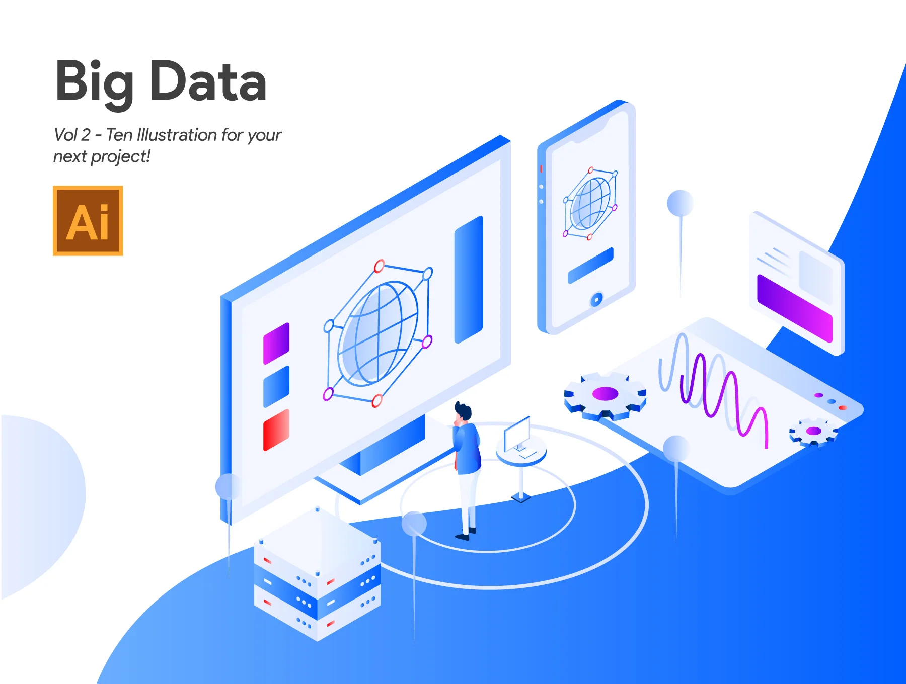 Big Data Illustration Vol 2