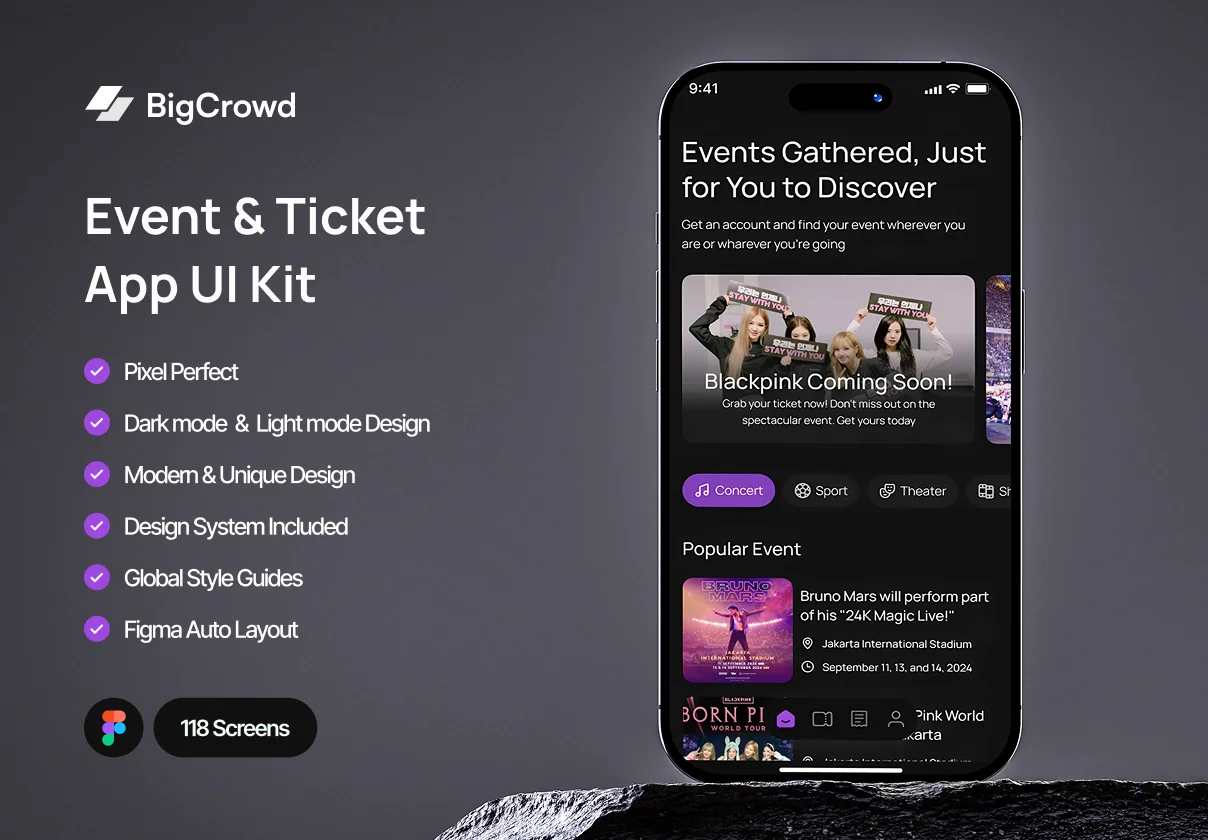 BigCrowd - Event & ticketing App