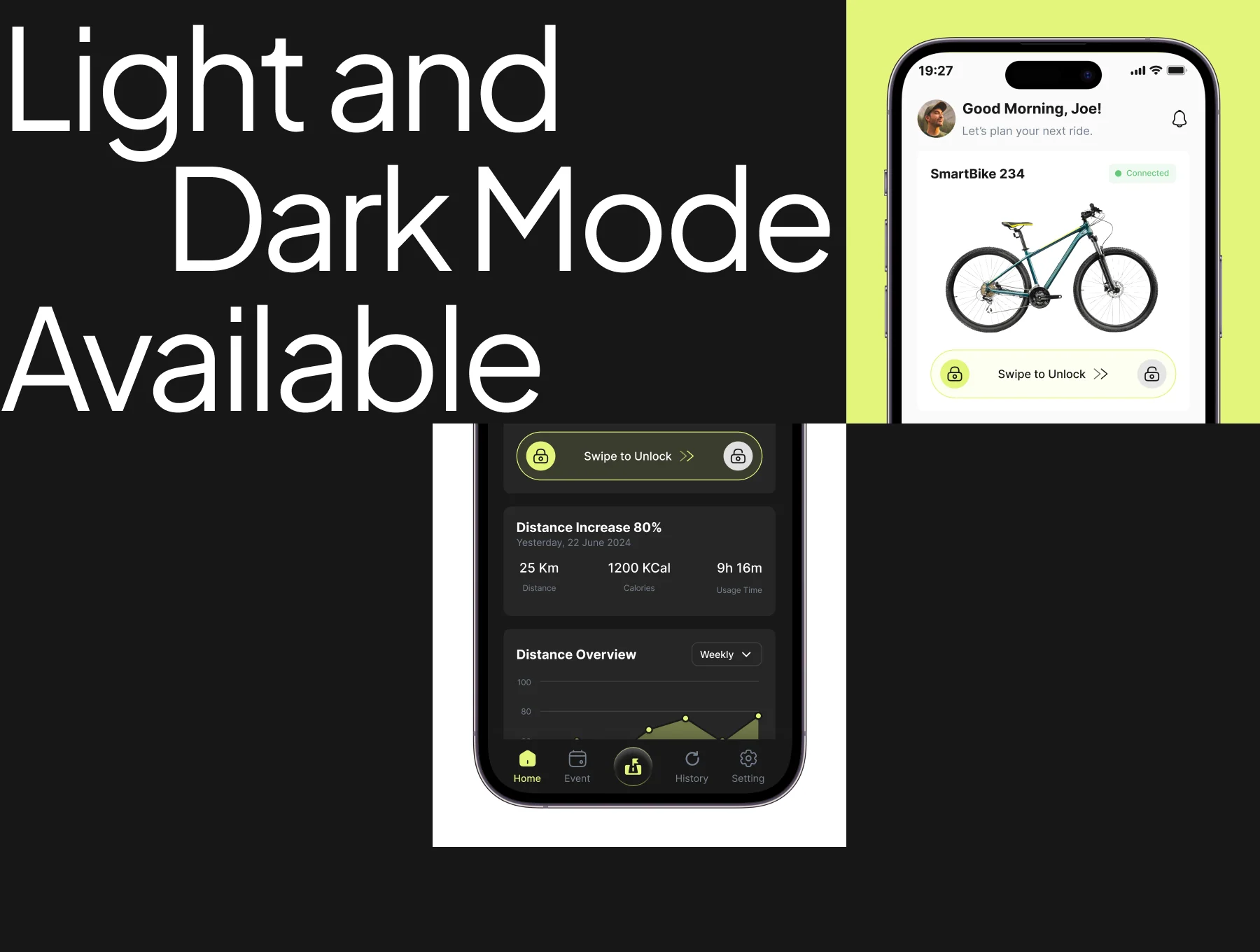 Bike Ride Tracker App UI Kit 6