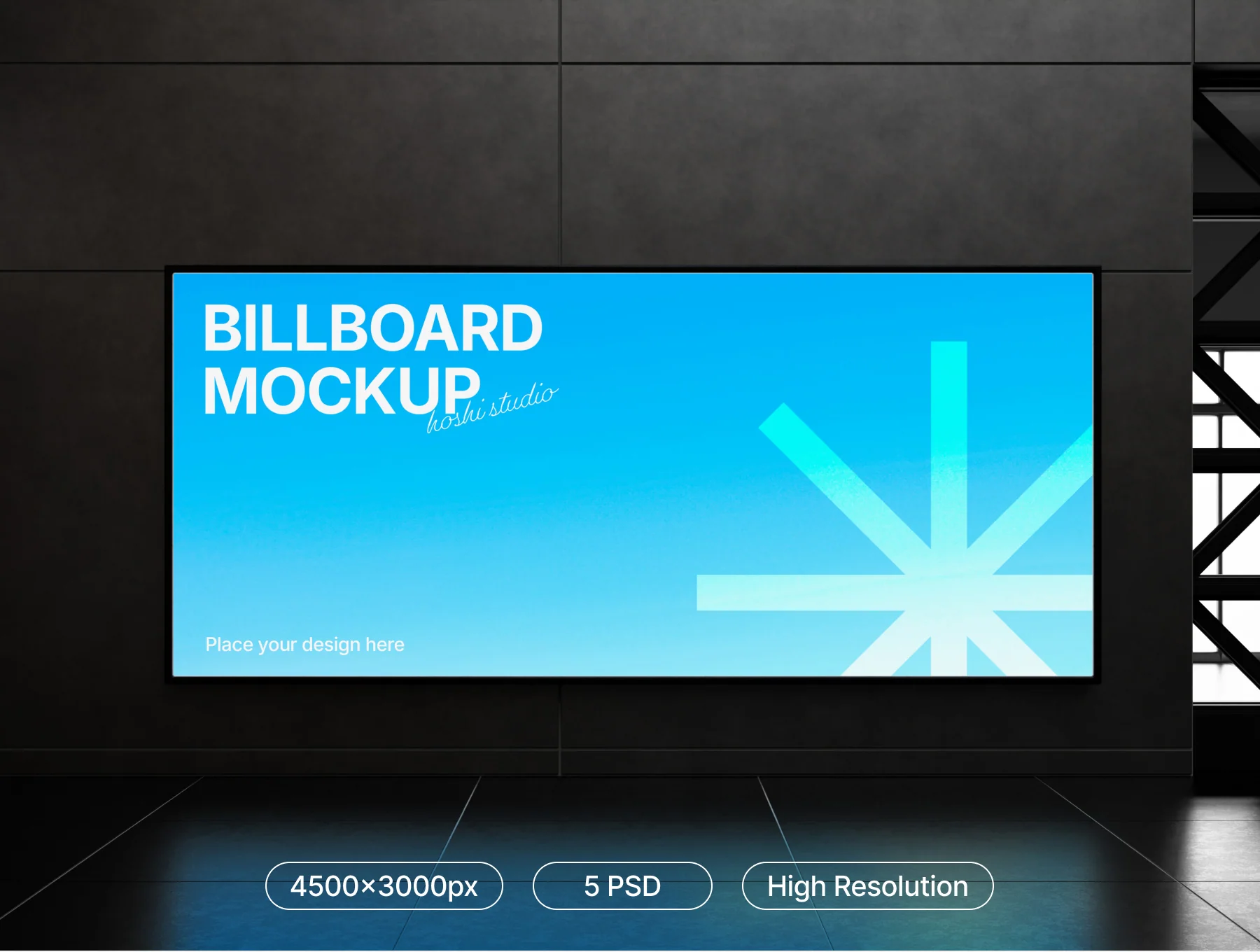 Billboard Mockup - Realistic 2
