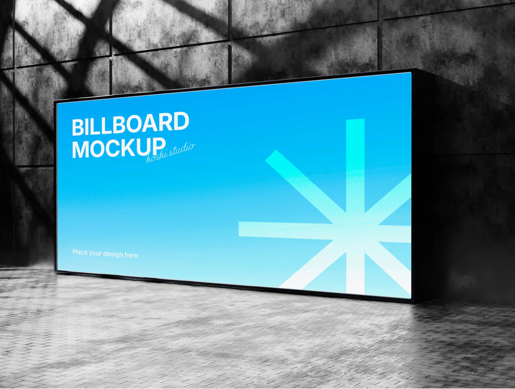 Billboard Mockup - Realistic 3