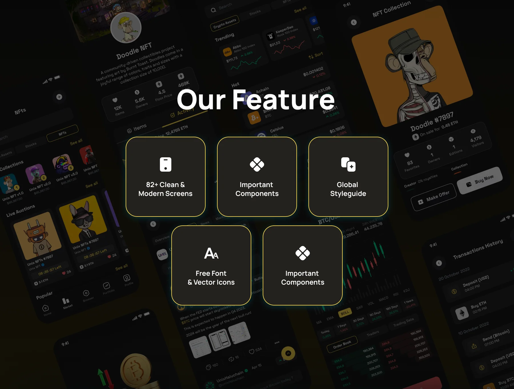 BINIX - Crypto Wallet UI Kit 2