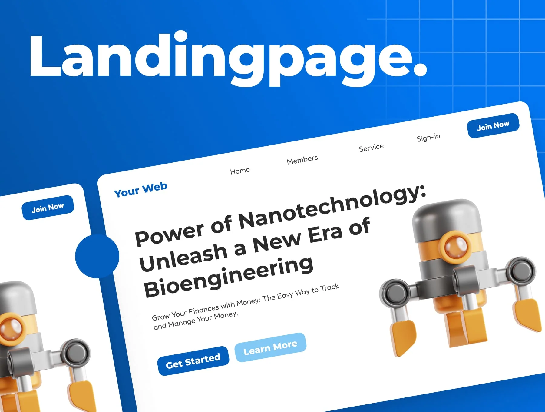 Bioengineering 3D Icon Set 4